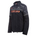 Klim Womens Spark Jacket - Black - Fiery Coral, front view