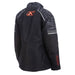 Klim Womens Spark Jacket - Black - Fiery Coral, view 3