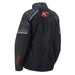 Klim Womens Spark Jacket - Black - Fiery Coral, view 6
