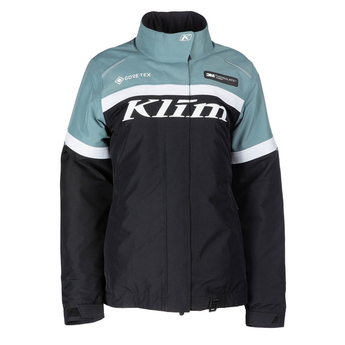 Klim Womens Spark Jacket - Black - Goblin Blue, view 2