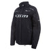 Klim Womens Spark Jacket - Black - High-rise, front view
