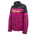 Klim Womens Spark Jacket - Magenta Purple - Hi-Vis, front view