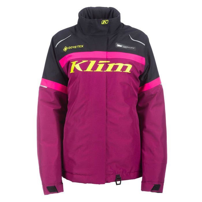 Klim Womens Spark Jacket - Magenta Purple - Hi-Vis, view 2