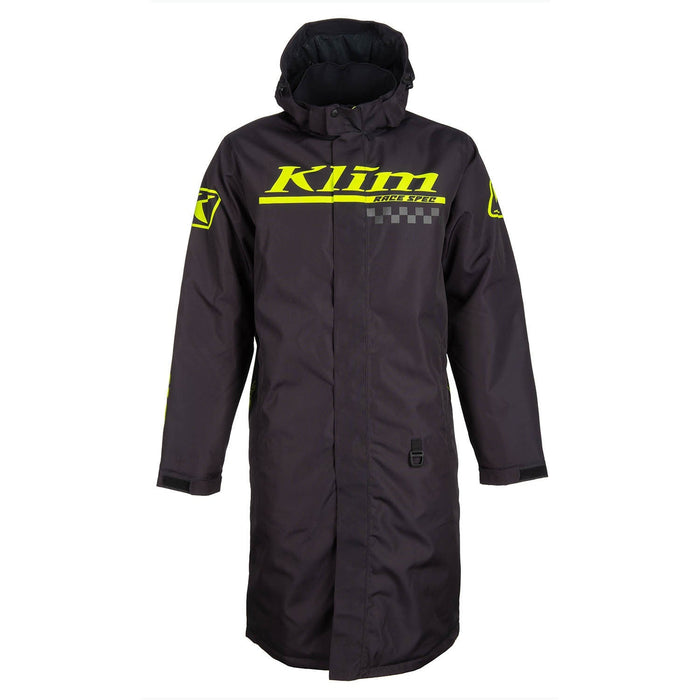 Klim Mens Revolt Pit Coat - Black, front view