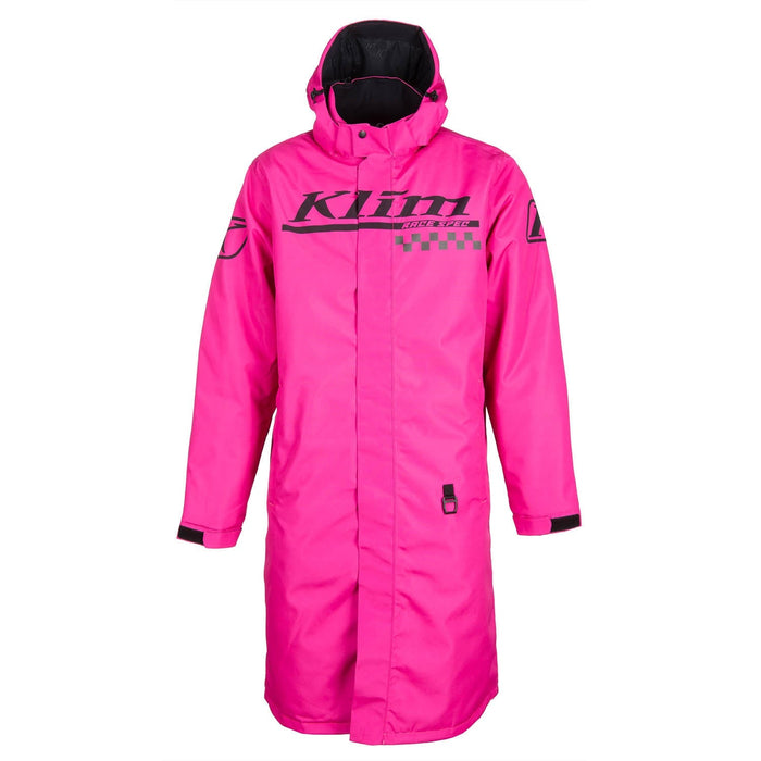 Klim Mens Revolt Pit Coat - Pink Glo, front view