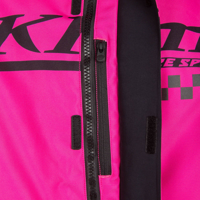 Klim Mens Revolt Pit Coat - Pink Glo, view 8