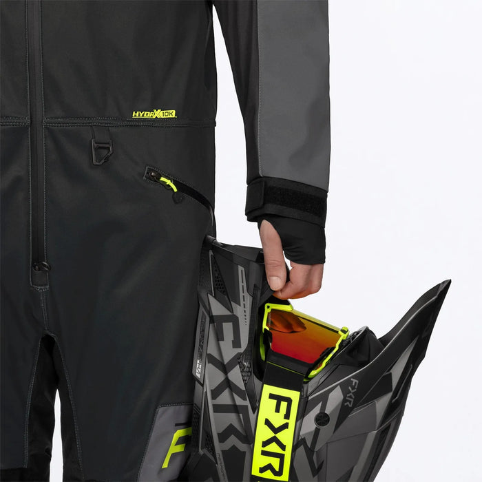 FXR Mens Revo F.A.S.T. Insulated Monosuit - Asphalt/Ti/HiVis, view 6