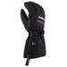 Klim Mens Klimate eFire Gauntlet Glove - Black - Monument, front view