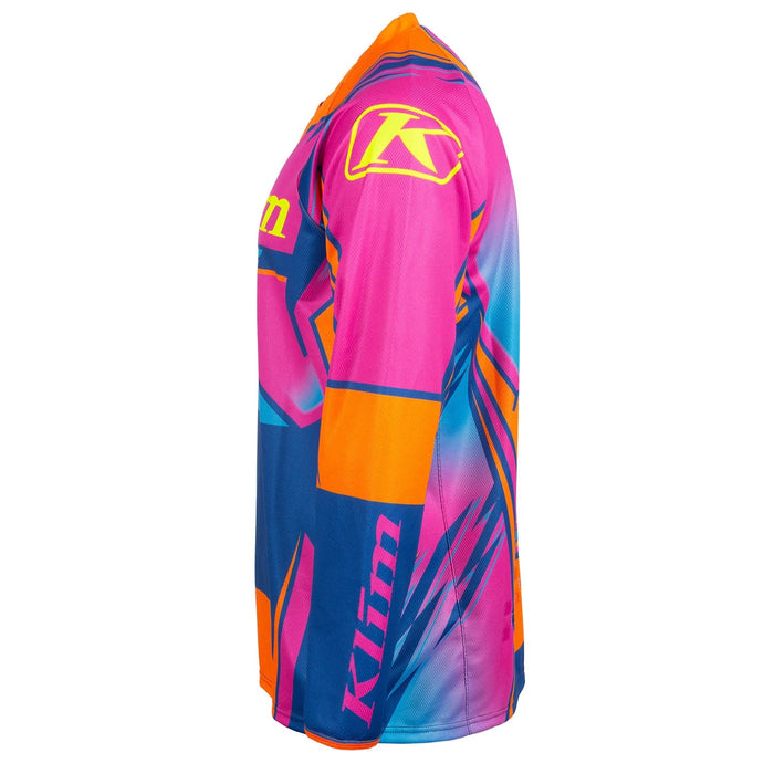 Klim Youth Revolt Jersey - Pink Glo, view 2
