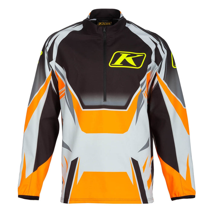 Klim Mens Revolt 1/4 Zip Pullover - High-rise, front view