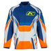 Klim Mens Revolt 1/4 Zip Pullover - Nightfall Blue, front view
