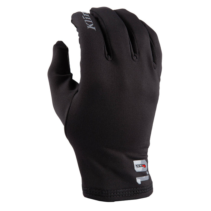 Klim Mens Glove Liner 1.0 - Black - Monument, front view