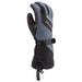 Klim Womens Ember Gauntlet Glove - Non-Current - Asphalt - Black, front view