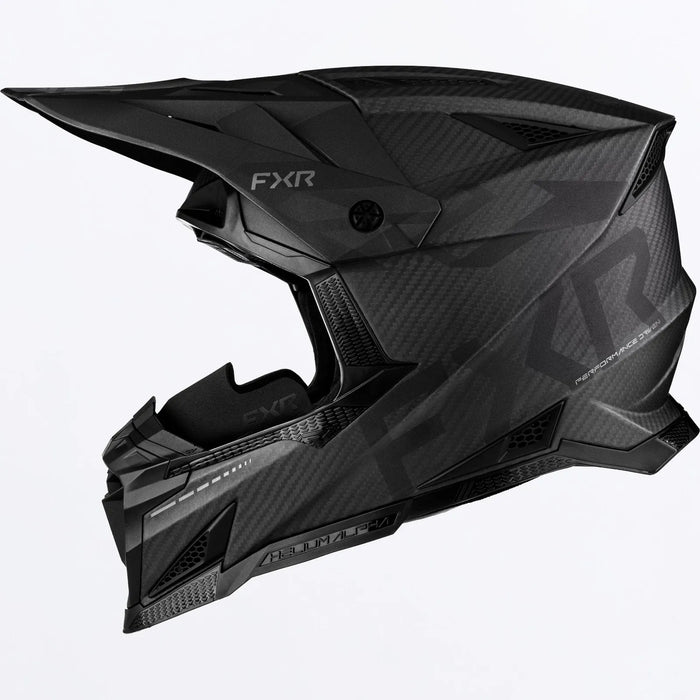 FXR Helium Alpha Carbon Snow MIPS Helmet - Shadow, view 2