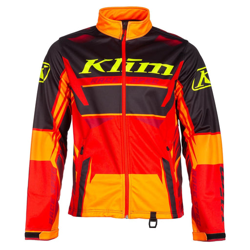 Klim Mens Revolt Jacket - Fiery Red, front view