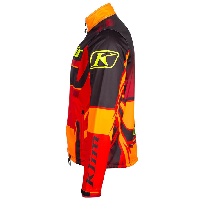 Klim Mens Revolt Jacket - Fiery Red, view 2