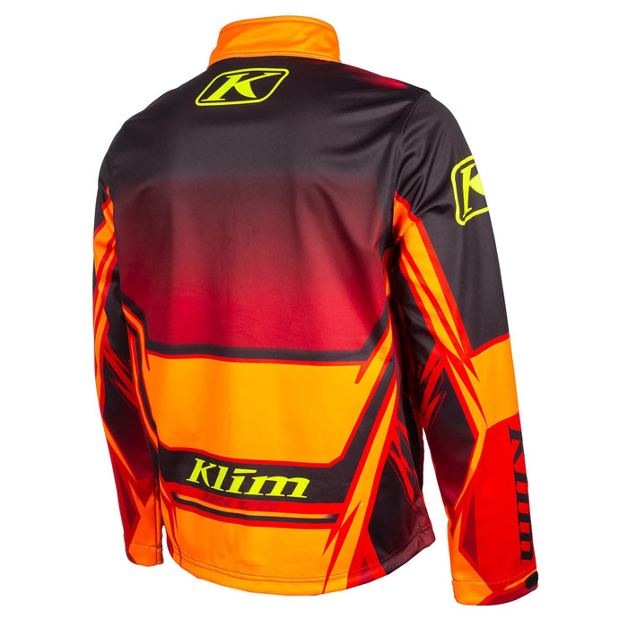 Klim Mens Revolt Jacket - Fiery Red, view 3