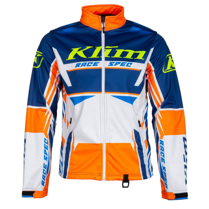 Klim Mens Revolt Jacket - Nightfall Blue, front view