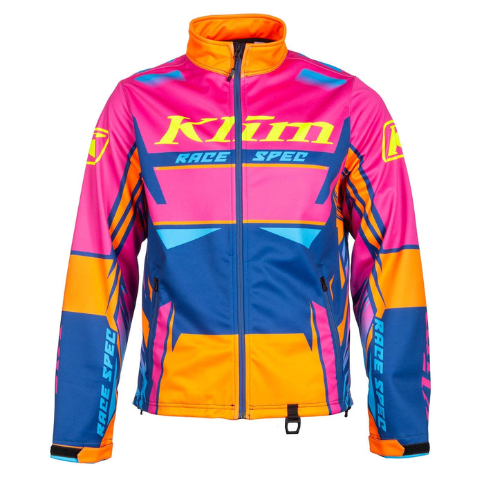 Klim Youth Revolt Jacket - Pink Glo, front view