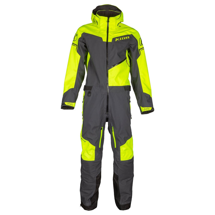 Klim Mens Lochsa One-Piece - Asphalt - Hi-Vis, front view