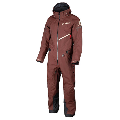 Klim Mens Lochsa One-Piece - Bitter Chocolate - Montana Tan, view 2