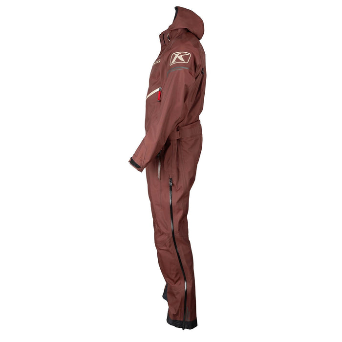 Klim Mens Lochsa One-Piece - Bitter Chocolate - Montana Tan, view 3