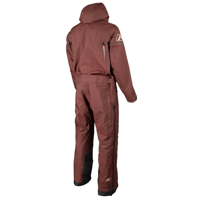 Klim Mens Lochsa One-Piece - Bitter Chocolate - Montana Tan, view 4