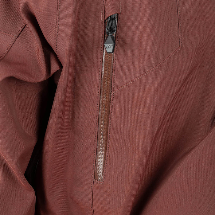 Klim Mens Lochsa One-Piece - Bitter Chocolate - Montana Tan, view 12