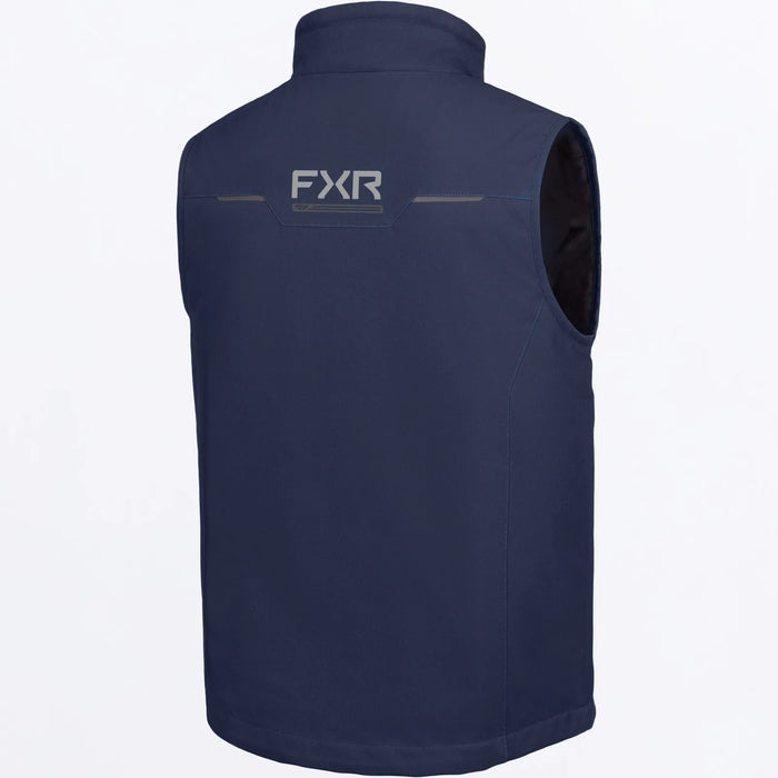 FXR Mens Evolution FX Tech Shell Vest - Midnight/Black, view 3