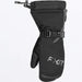 FXR Youth Helix Race Mitt 2027 - Black, front view