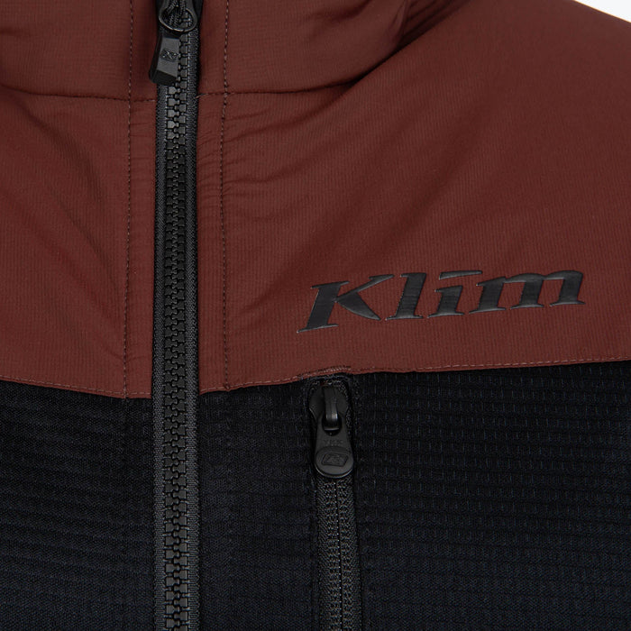 Klim Mens Alloy Jacket - Bitter Chocolate - Black, view 4