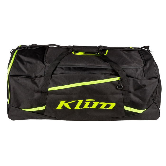 Klim Drift Gear Bag - Black - Hi-Vis, front view