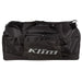 Klim Drift Gear Bag - Black - Metallic Silver, front view
