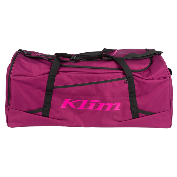 Klim Drift Gear Bag - Magenta Purple - Pink Glo, front view