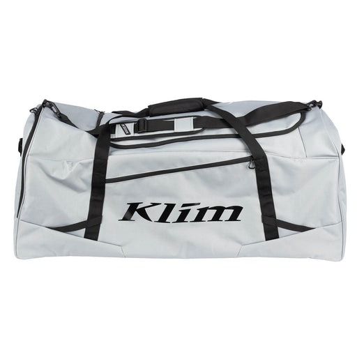 Klim Drift Gear Bag - Monument - Black, front view