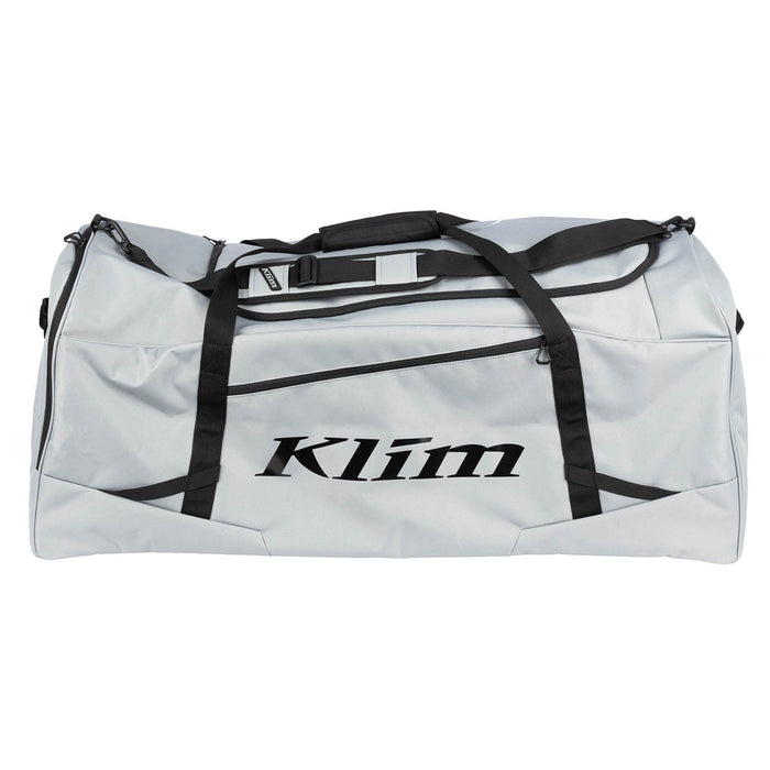Klim Drift Gear Bag - Monument - Black, front view