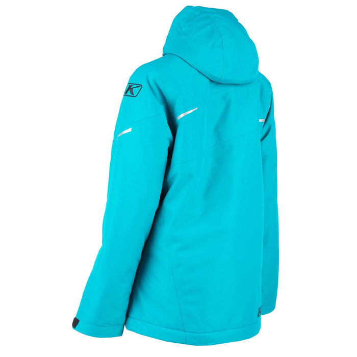 Klim Womens Allure Jacket - Non-Current - Arctic Teal - High-rise, view 6