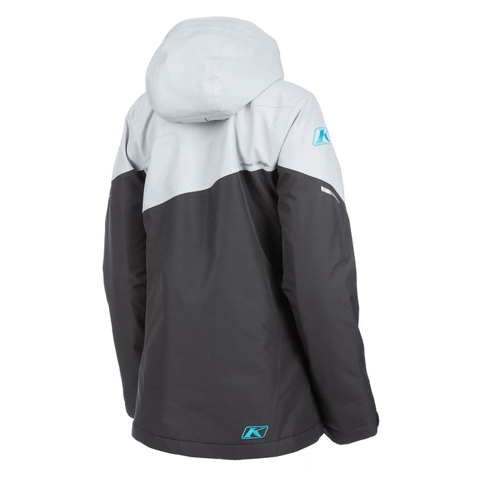 Klim Womens Allure Jacket - Asphalt - Scuba Blue, view 2