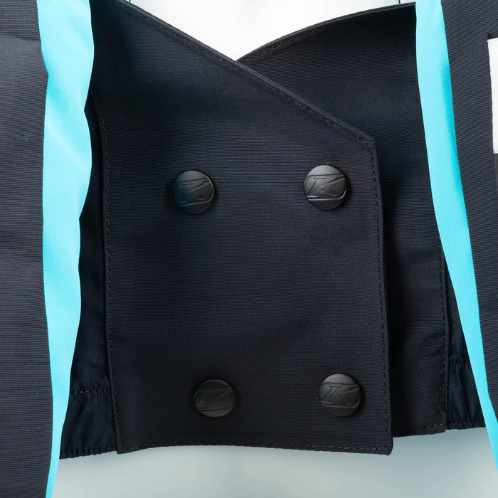 Klim Womens Allure Jacket - Asphalt - Scuba Blue, view 9
