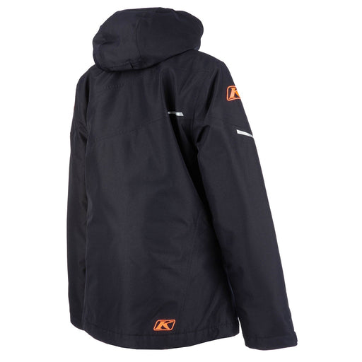Klim Womens Allure Jacket - Non-Current - Black - Fiery Coral, view 2