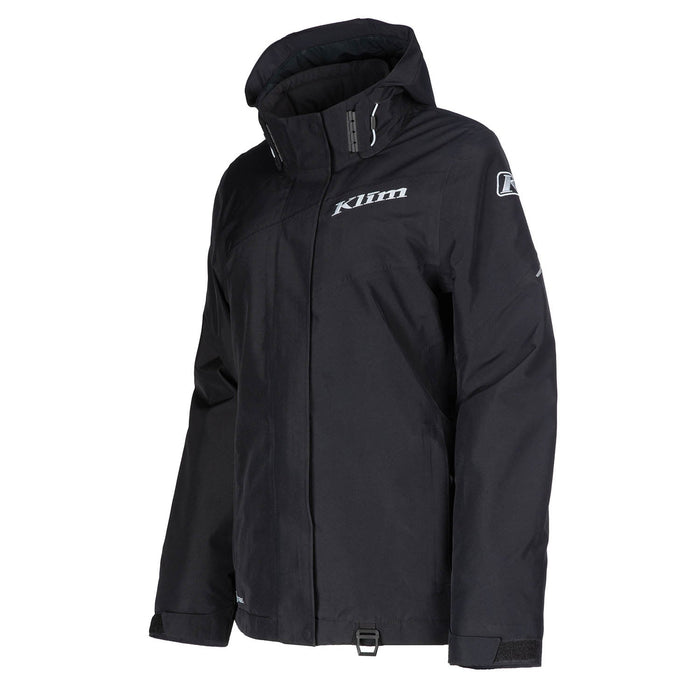 Klim Womens Allure Jacket - Black - High-rise, front view