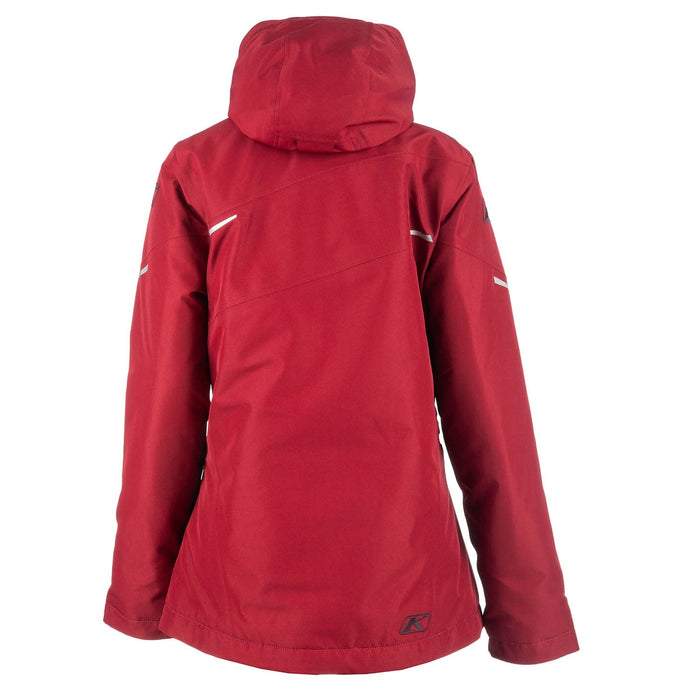 Klim Womens Allure Jacket - Non-Current - Cabernet - Black, view 4