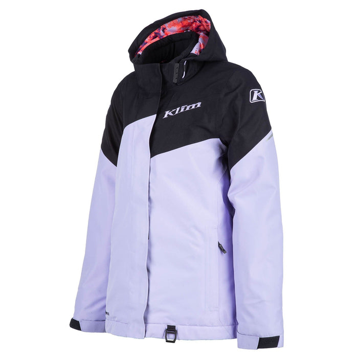 Klim Womens Allure Jacket - Non-Current - Lavender - Black, front view