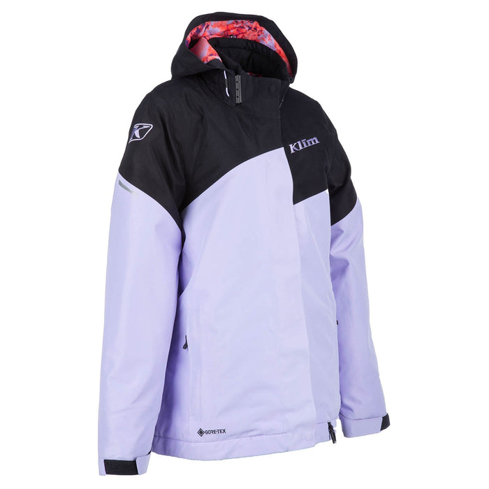 Klim Womens Allure Jacket - Non-Current - Lavender - Black, view 5