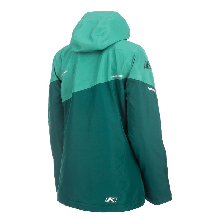 Klim Womens Allure Jacket - Rain Forest - FIr, view 3