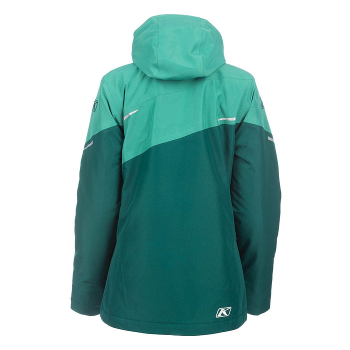 Klim Womens Allure Jacket - Rain Forest - FIr, view 4