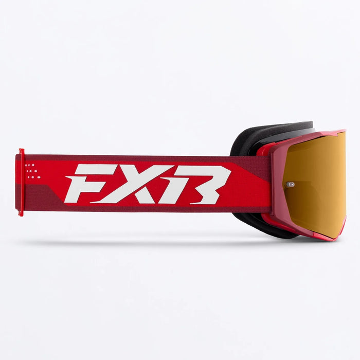 FXR FXR Factory Ride MX Goggle - Red/Maroon, view 4