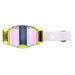 Klim Rage Snow Goggle - Foundation Hi-Vis Dark Smoke Pink Mirror, front view
