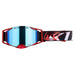 Klim Rage Snow Goggle - Phase Red Dark Smoke Blue Mirror, view 2