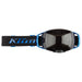 Klim Aeon Snow Goggle - Black Electric Blue Lemonade Comfort Black Smoke, front view